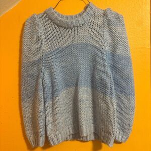 Lumiere Womens Small Hand Knit Sweater Chunky Knit Pullover S